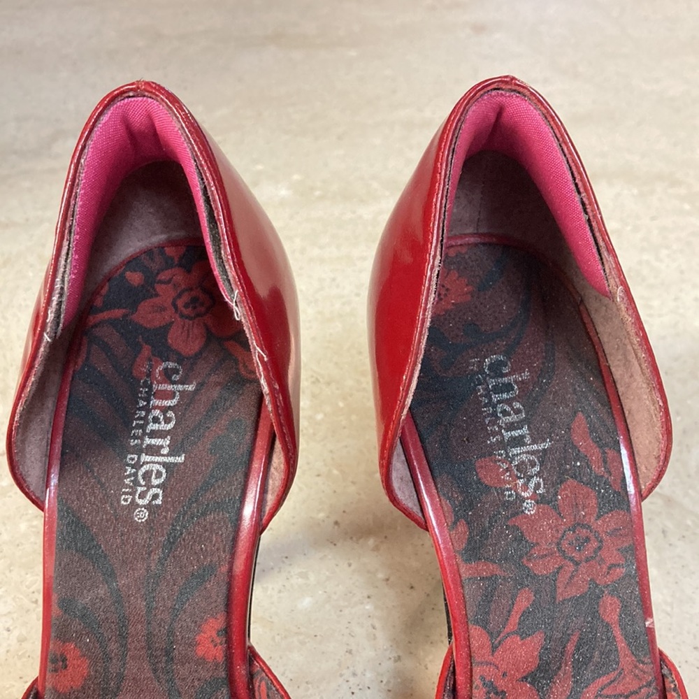 Rich Red Pumps - Picture 5 of 6